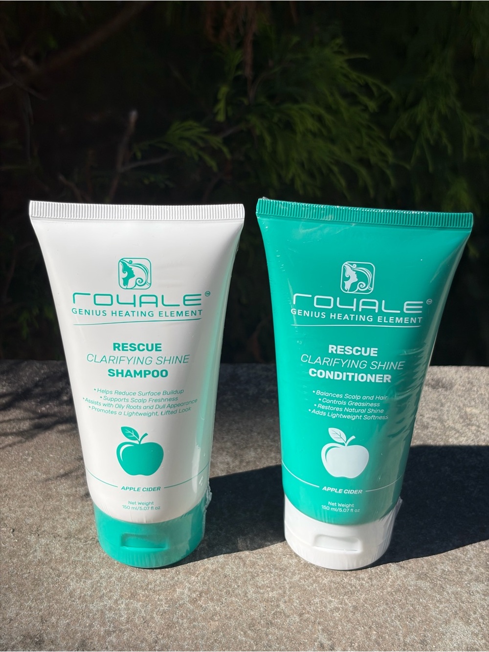 Royale Rescue Clarifying
Shampoo & Conditioner - Apple Cider ( Set )